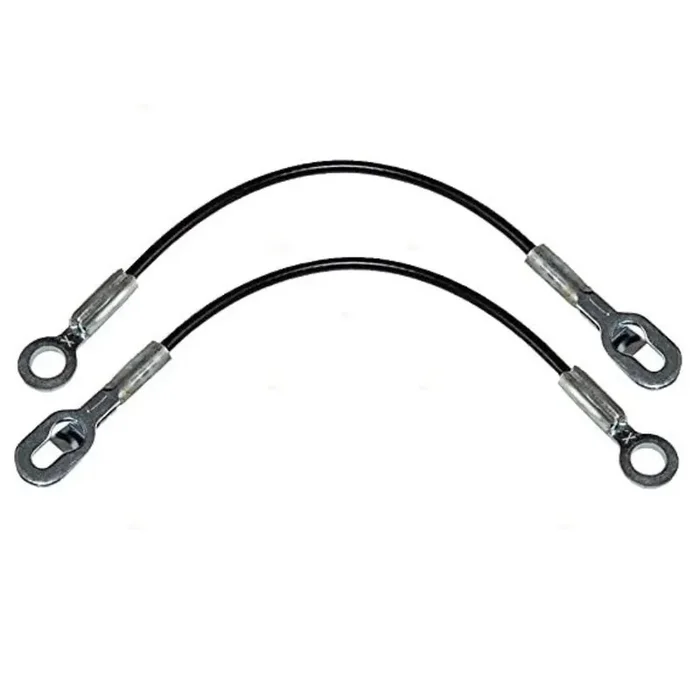Tail Gate Cable Strap Set 2 for 88-98 GMC K1500 2500 3500 Pick Up Truck Tailgate