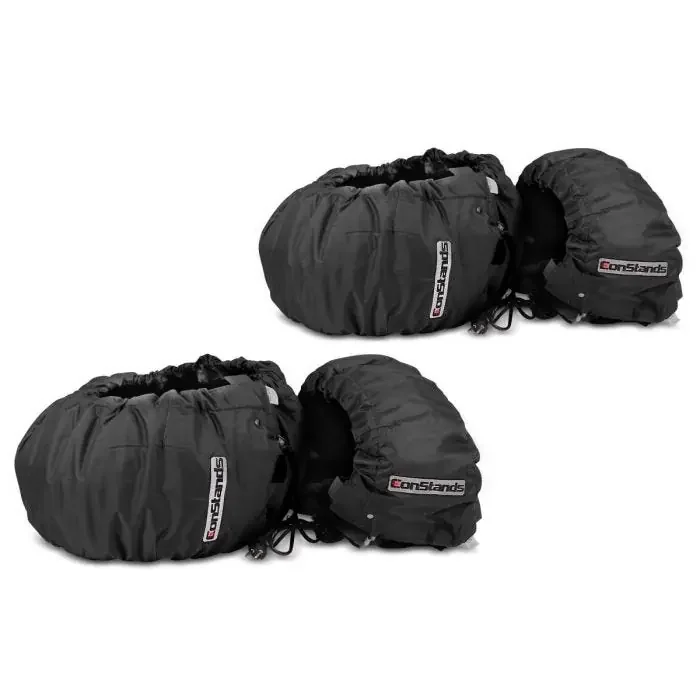 Tire warmers Set Billown compatible with Suzuki SV 1000 / S front rear weels 17″ ConStands