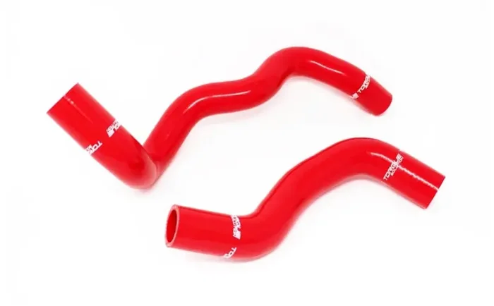 Torque Solution 2016+ Ford Focus RS Silicone Radiator Hose Kit – Red