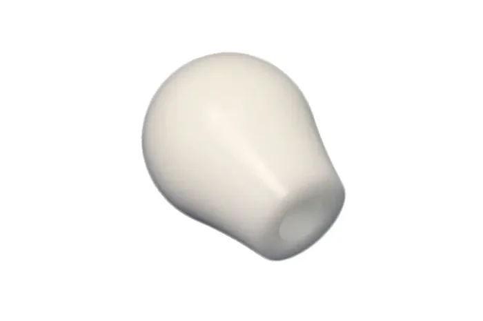 Torque Solution Delrin Tear Drop Shift Knob (White) Universal 10×1.5