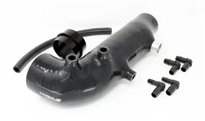 Torque Solution Turbo Inlet Hose Black 02-07 Subaru WRX / 04-18 STI / 05-09 Legacy GT / 04-13 FTX