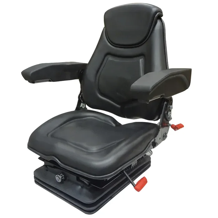VAA1270 Black Air Ride Seat Assembly Kit Fits John Deere 6000 6010 6100 6110 620