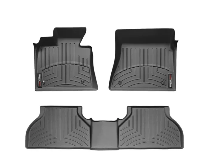 WeatherTech 00-06 Chevrolet Suburban Front/Rear/and Rear Floorliners w/Center Aisle – Black