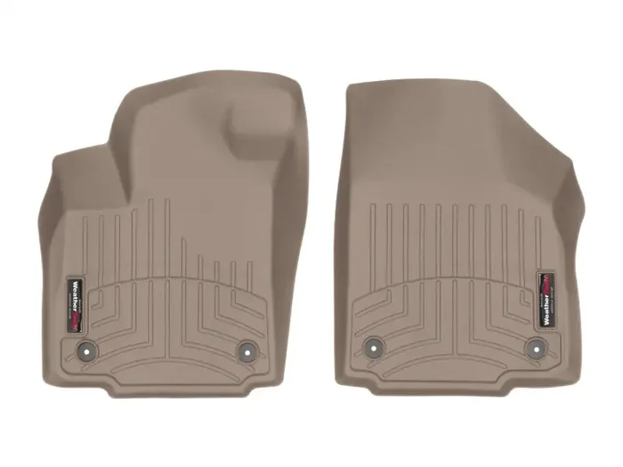 WeatherTech 01-04 Toyota Tacoma (Double Cab Only) Front FloorLiner – Tan