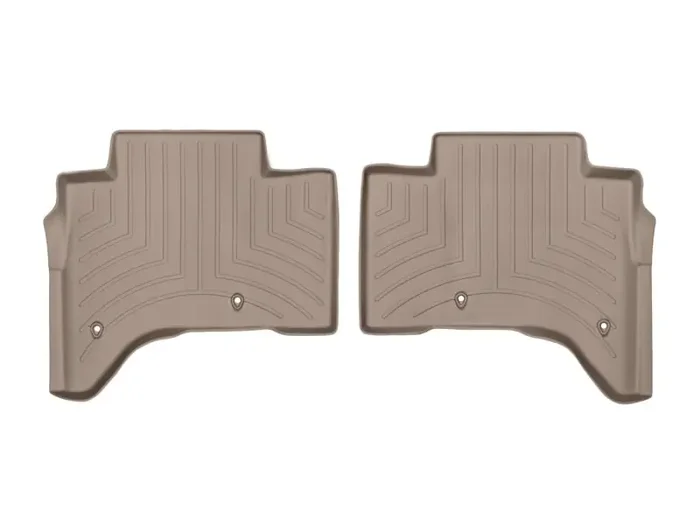 WeatherTech 2013+ Land Rover Range Rover Rear FloorLiner – Tan(Stand Wheelbase Models w/2nd Row Con)