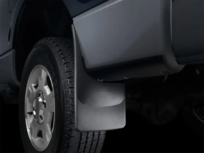 WeatherTech 2017+ Ford Raptor No Drill Mudflaps – Black