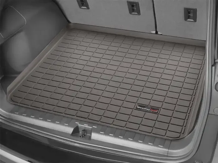 WeatherTech 2018+ Alfa Stelvio Cargo Liners – Cocoa (No Subwoofer)