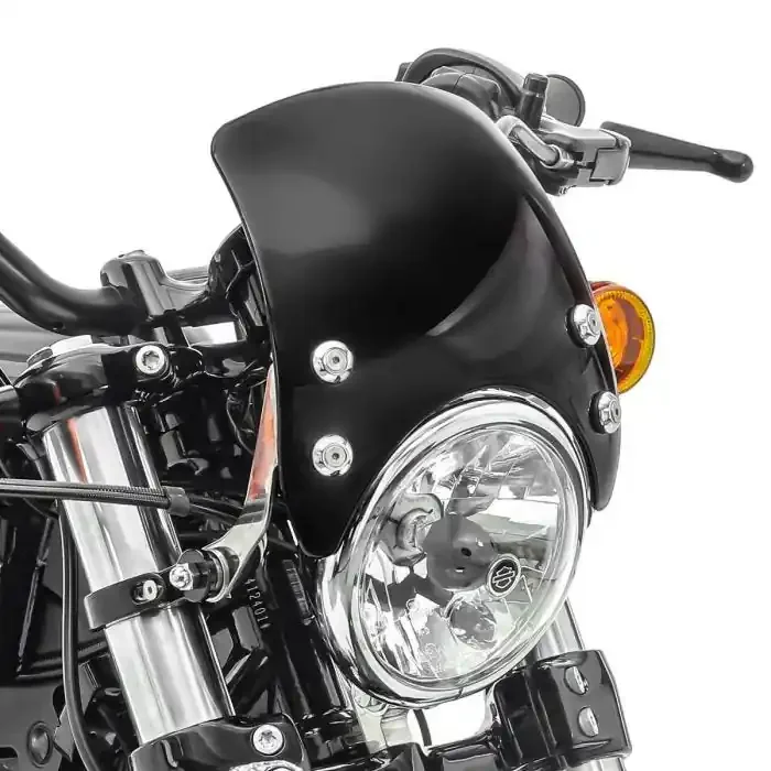 Windshield compatible with Yamaha XVS 125 Drag Star Flyscreen Craftride CW8 Flyscreen
