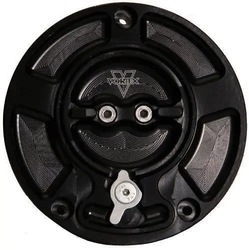 Yamaha R6 1999-2020 Gas Cap Vortex Black V-3 Keyless